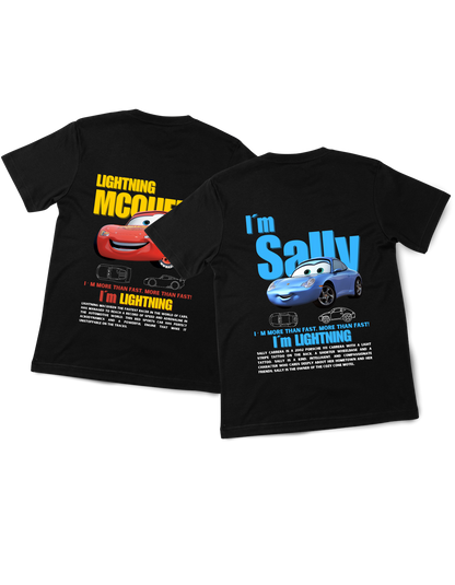 CAMISETA/SUDADERA CARS RAYO Y SALLY