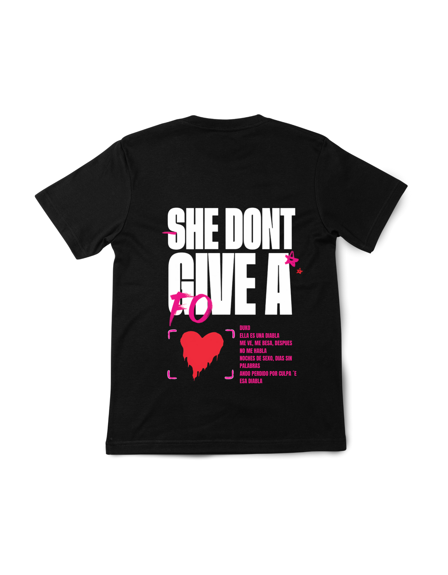 CAMISETA/SUDADERA SHE DONT GIVE A FO DUKI