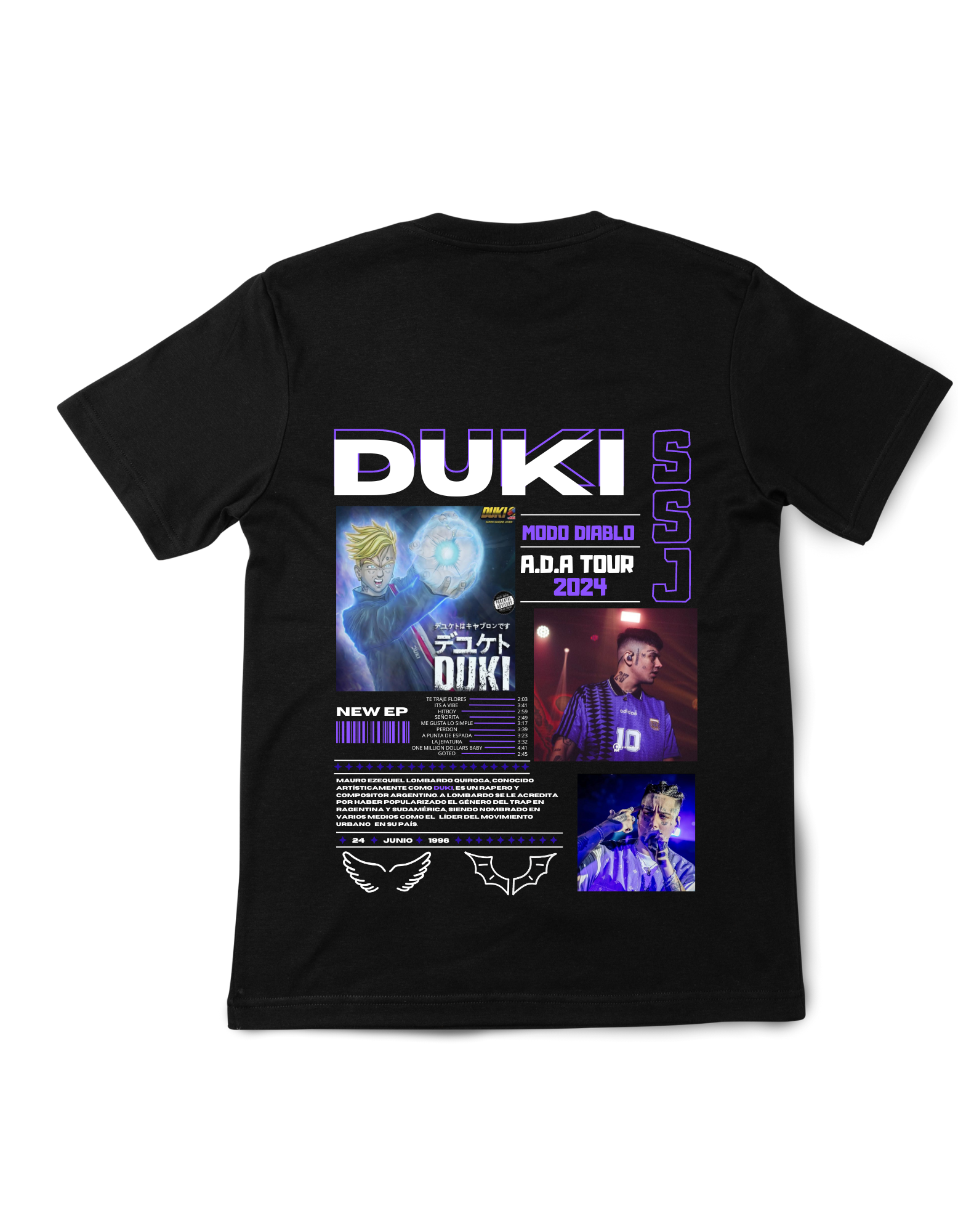 CAMISETA/SUDADERA DUKI SSJ – Blueproject