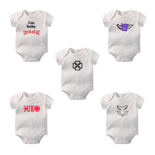 Bodys de bebe Duki pack 5