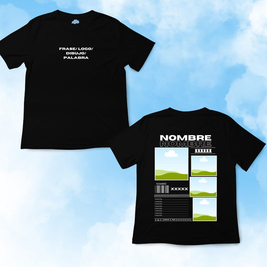 CAMISETA PERSONALIZADA IDOLOS (LEER DESCRIPCIÓN)