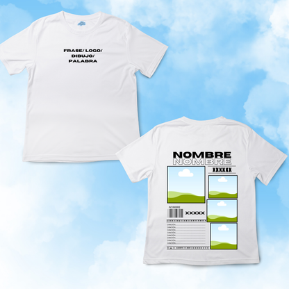 CAMISETA PERSONALIZADA IDOLOS (LEER DESCRIPCIÓN)