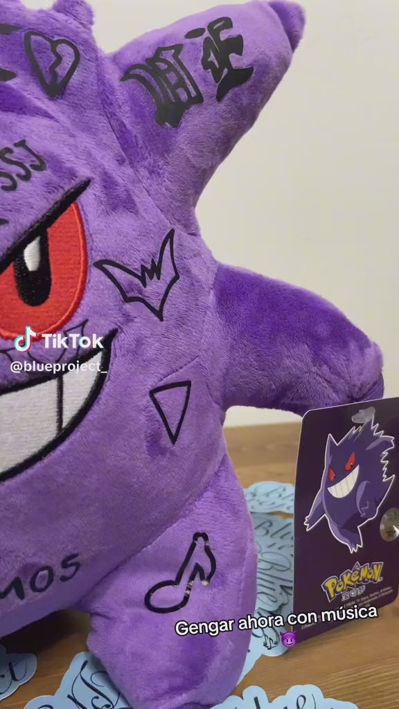 PELUCHE GENGAR X DUKI Blueproject