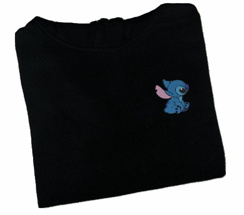 SUDADERA STITCH Y ANGEL